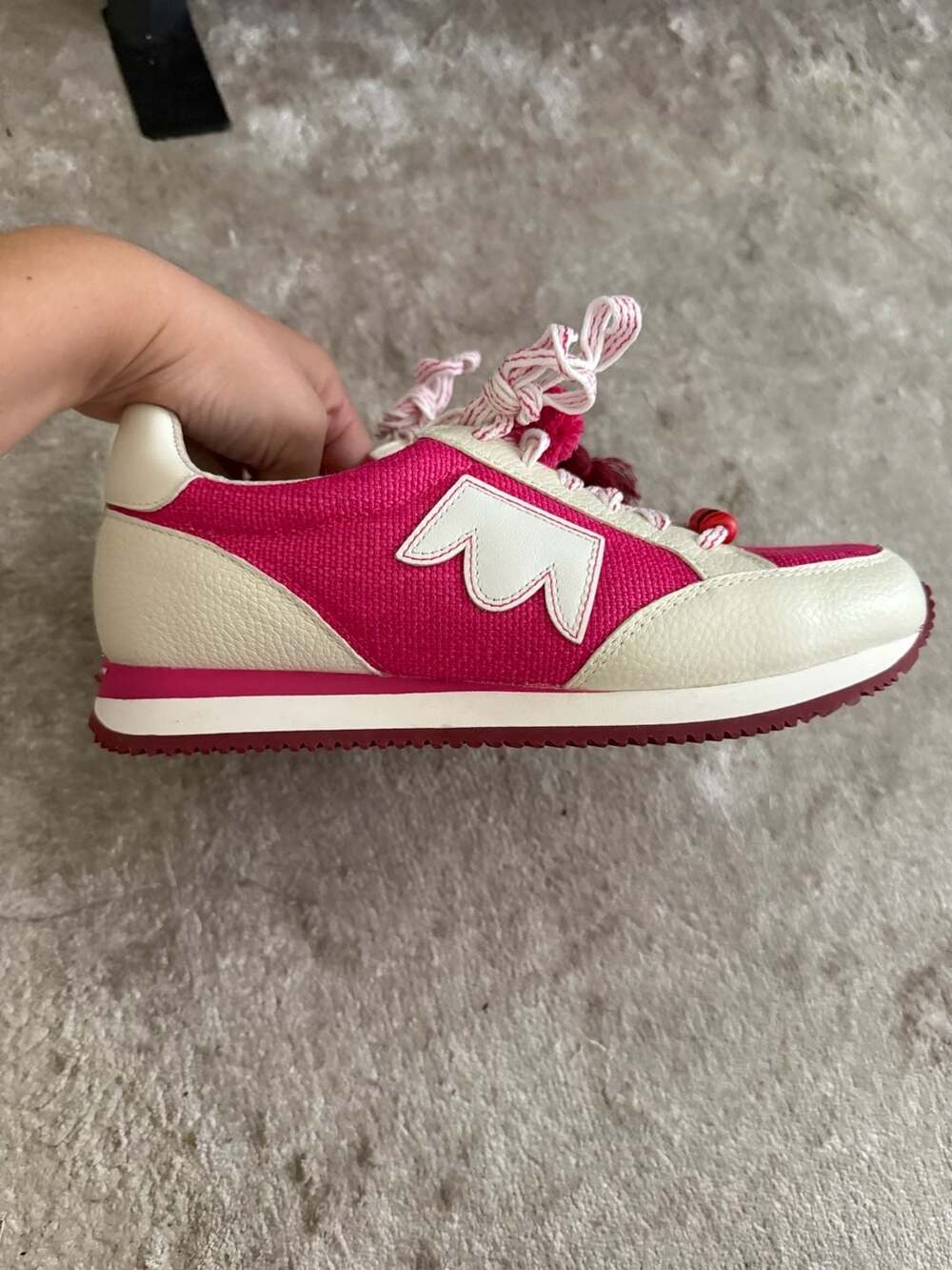 Birdies The Roadrunner x 21SEEDS Hibiscus Raffia Sneakers
